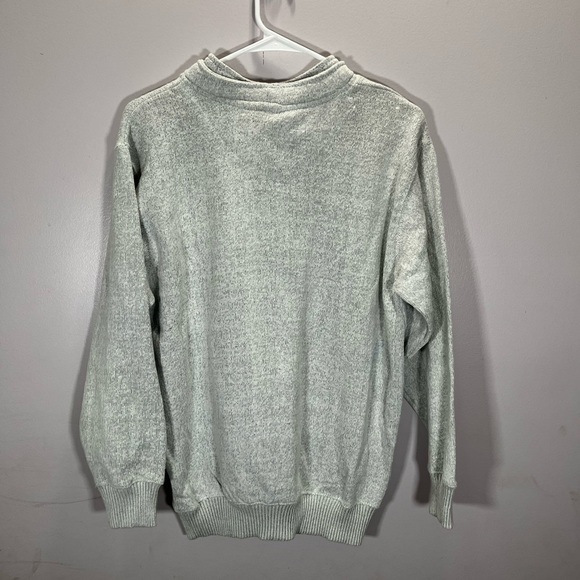 NEW ESY Surf Co Women’s Grey Block Island Rhode Island Embroidered Pullover Top - Picture 9 of 11